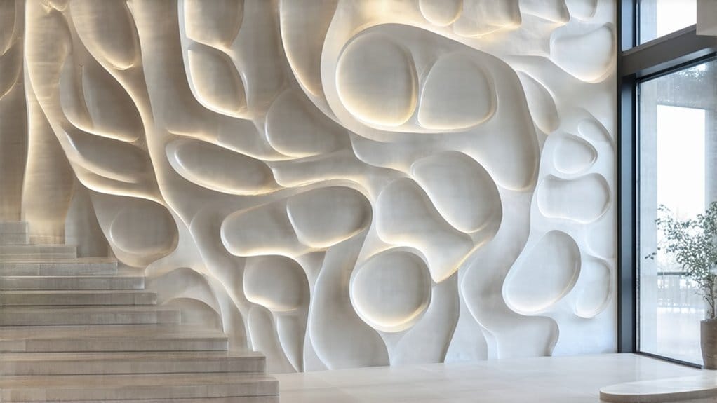 unique drywall texture ideas